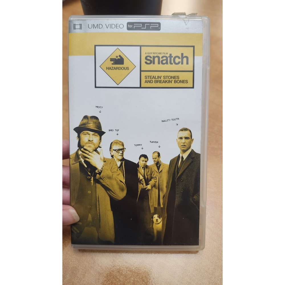 Snatch (UMD, 2005) Sony PSP‎ Movie Video Brad Pitt